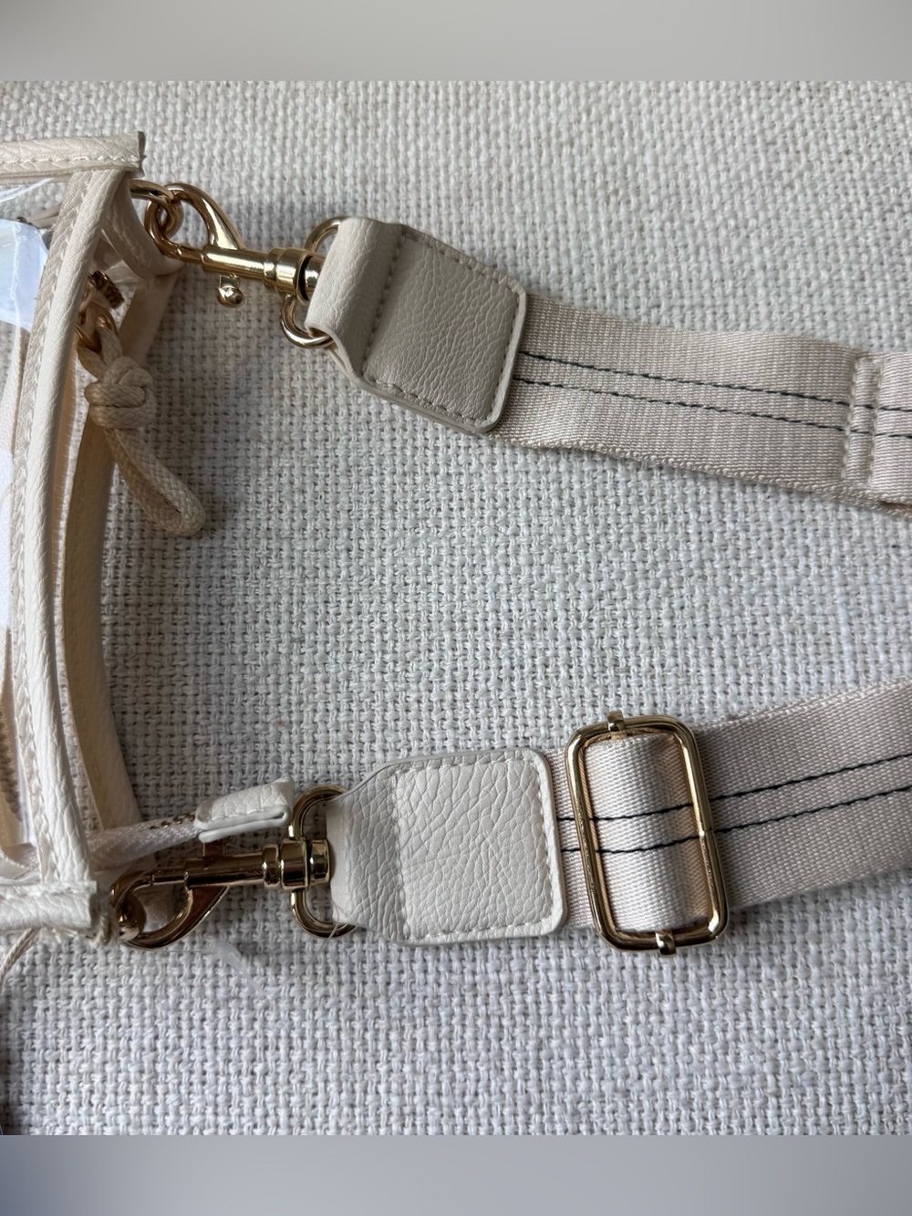 Universal Thread Everyday Crossbody Stadium Bag Stucco Clear, NWT - Picture 6 of 11